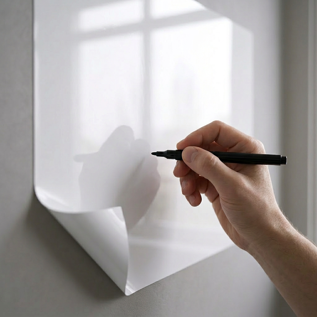 Tableau blanc électrostatique